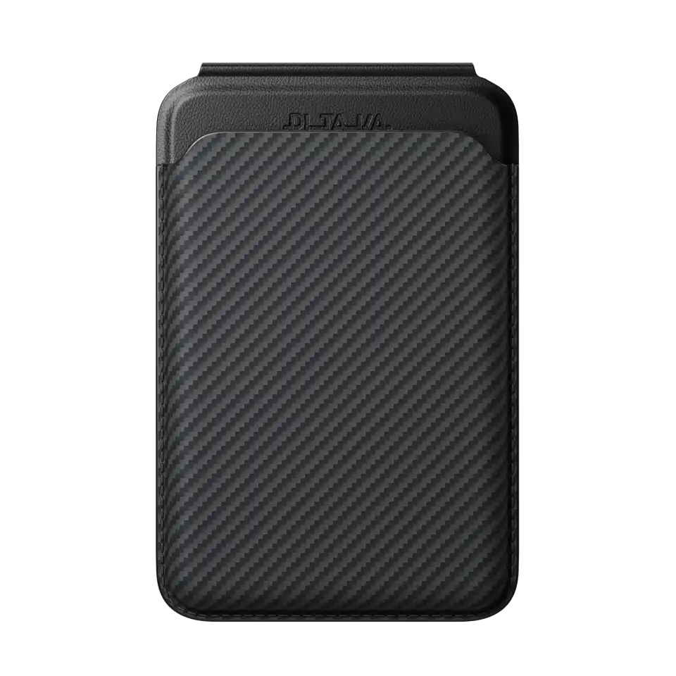 Magnetic Stand Woven Wallet